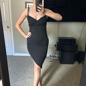 Black market small Black formal dress